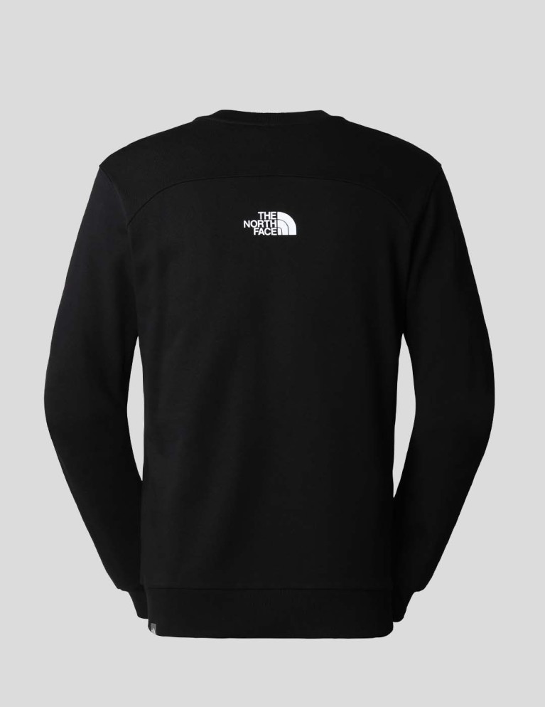 Sudadeira THE NORTH FACE summer logo crew tnf black